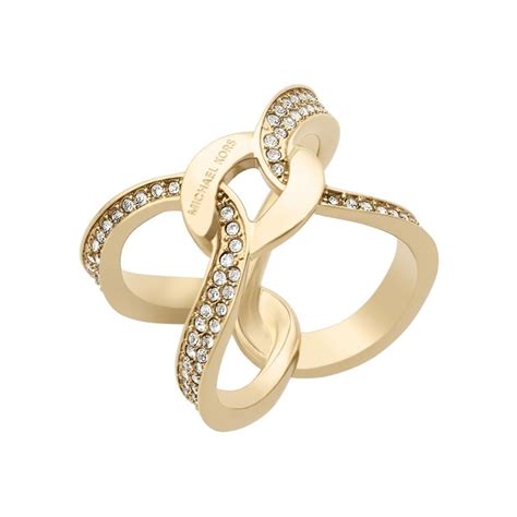 michael kors cross over ring